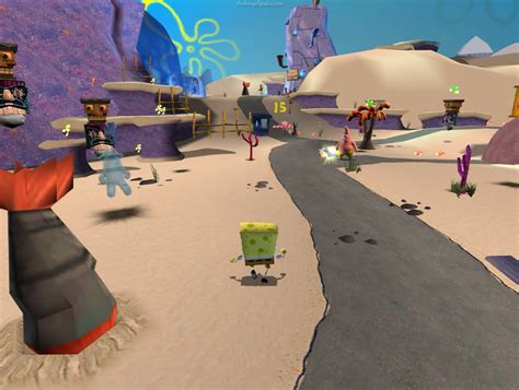 Spongebob Squarepants In Battle For Bikini Bottom GameCube 040 The King Of Grabs