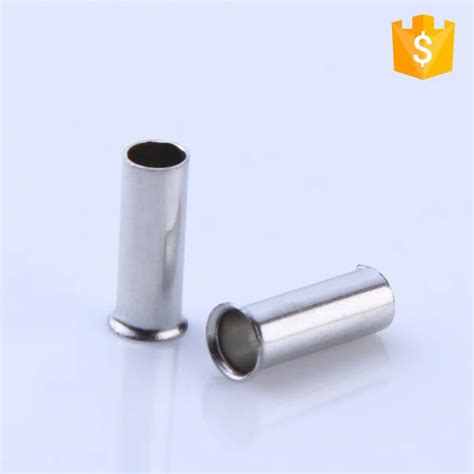 Position Copper Wire Non Insulated Naked Cable Lug Ferrule Type EN Cord