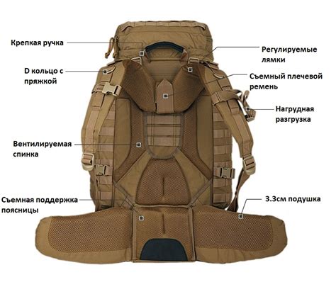 Большой тактический рюкзак Yakeda 19780 из кордуры 1000D объем 90 ...