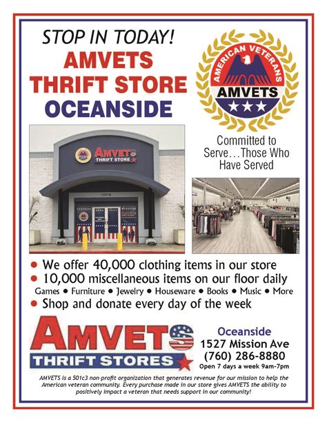 Oceanside Amvets Dept Of Ca Service Foundation