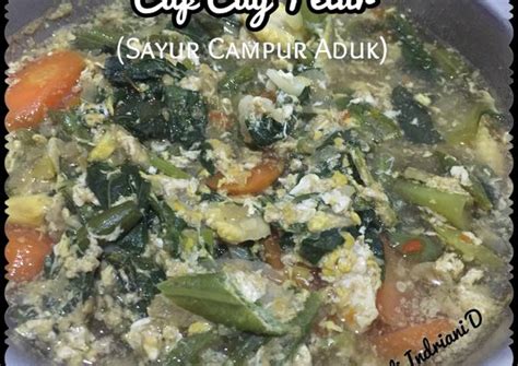 Resep Cap Cay Telur Sayur Campur Aduk Oleh Yuli Indriani D Cookpad