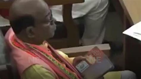 Tripura Mla Jadab Lal Nath Caught Watching Porn In State Assembly Bjp Demands An Explanation