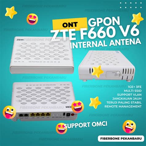 Ont GPON ZTE F660 F623 V6 1GE 3FE SUPPORT OMCI Shopee Philippines