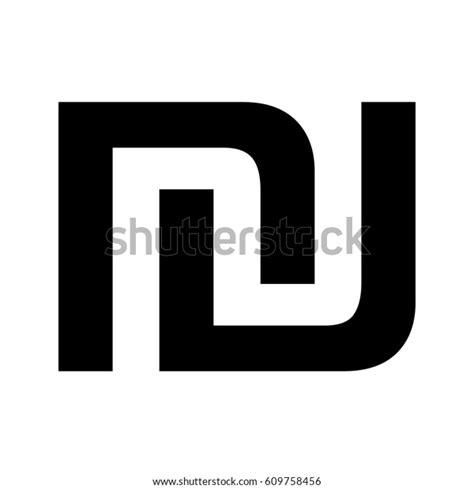 Israeli Shekel Currency Symbol Ils Money Stock Vector (Royalty Free ...