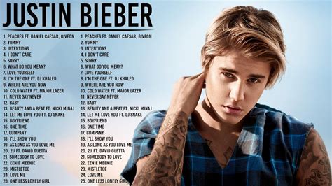 Justin Bieber Songs