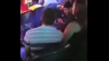 In The Club With Her Giant Knockers With Lots Of Fans XVIDEOS