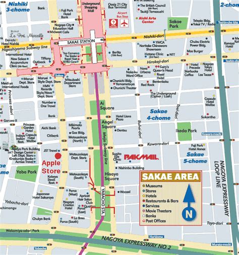 Nagoya Map and Nagoya Satellite Images