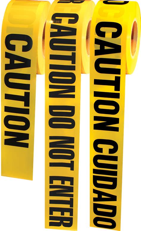 Caution Tape Rolls Transparent Png Stickpng