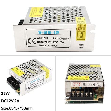 12V Voeding LED Driver DC 12 V Transformers Schake Grandado