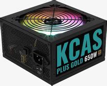 Блок питания Aerocool KCAS, 650Вт, 120мм, черный, retail [kcas plus ...