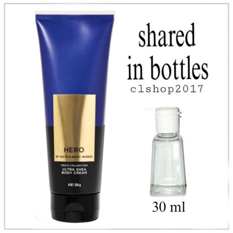 Jual BBW MEN ULTRA HYDRATING BODY CREAM SHARE IN BOTTLE 3 ML 30 ML MARBLE ATLANTIC TEAKWOOD