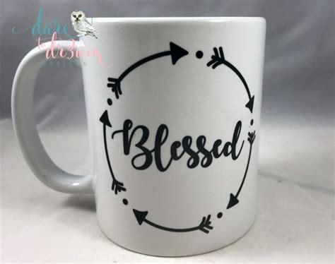 Blessed Personalized Coffee Mug Personalized Coffee Cup Personalized