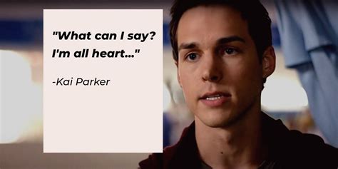 37 Kai Parker Quotes — A Crowd Favorite from 'The Vampire Diaries'