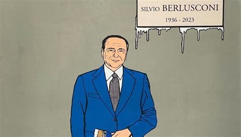 Il Murale Dedicato A Silvio Berlusconi