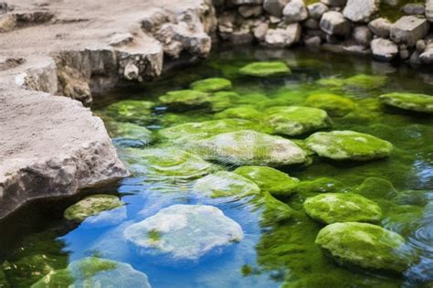 Close Up Of Bubbling Hot Spring Water Stock Photo Image Of Nature Natural 296682426