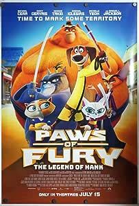 Amazon PAWS OF FURY MOVIE POSTER 2 Sided ORIGINAL FINAL 27x40