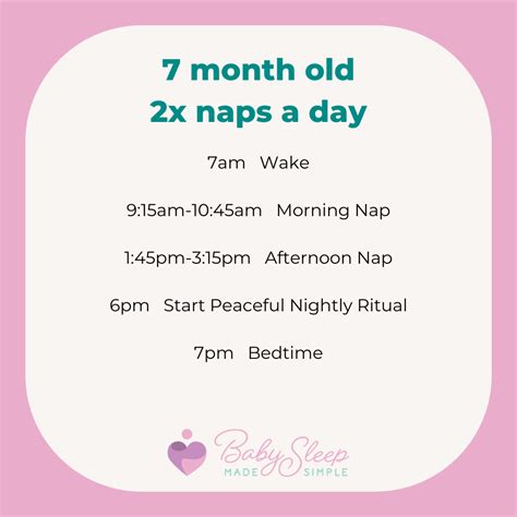 2 Nap Schedule: Bedtime and Naps | Baby Sleep Made Simple