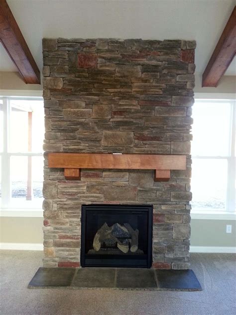 10 Flawless Ideas Of Stone Veneer Fireplace To Decorate Your Living