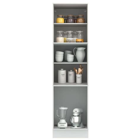 Armario De Cocina 60 Cm Mdp-y-vidrio Blanco Lux — Divino