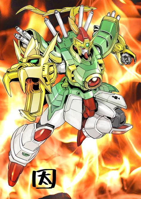 GF13 011NC Dragon Gundam Mobile Fighter G Gundam Image By Ohtagaki