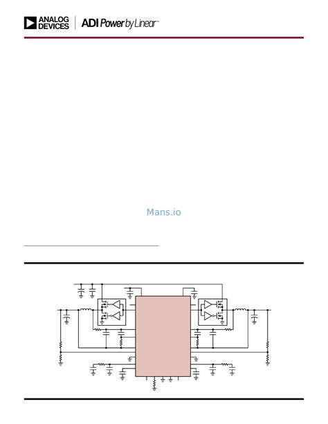 Analog Devices LTC7852-1 Specification online