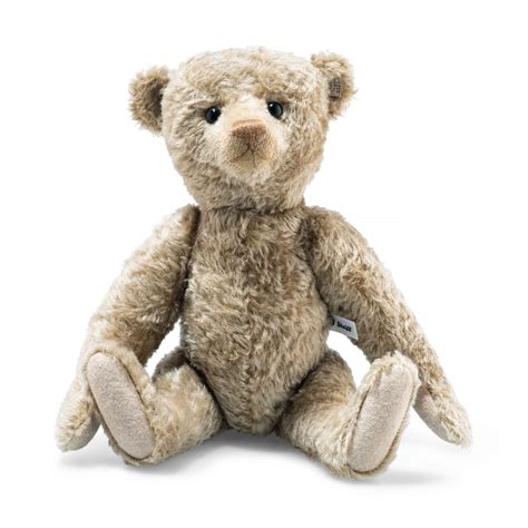1910 Replica Teddy Bear Limited Edition, 14 in, light brown - Steiff.com