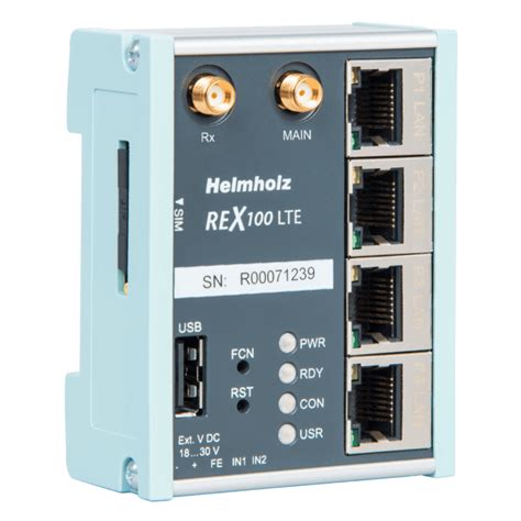 REX100, Ethernet router » Helmholz Benelux : Helmholz Benelux