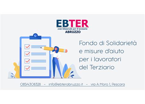 Fondo Di Solidariet E Misure Daiuto Per I Lavoratori Del Terziario