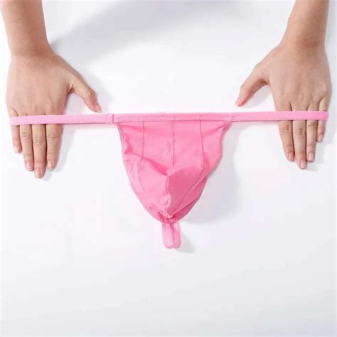 Sexy Men T Back G String Thong Bikini Mansexy Cotton Underwear