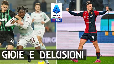 Il Sassuolo Rimonta Contro Una Fragile Salernitana Genoa Nel Segno Di