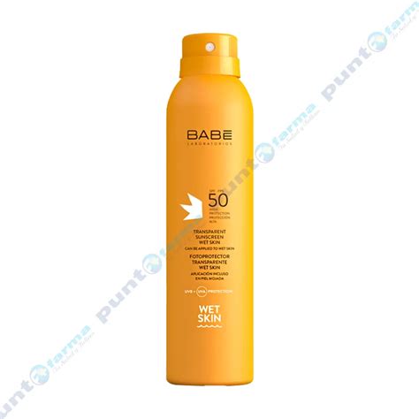 Protector Solar En Spray SPF 50 Babe 200 ML Punto Farma
