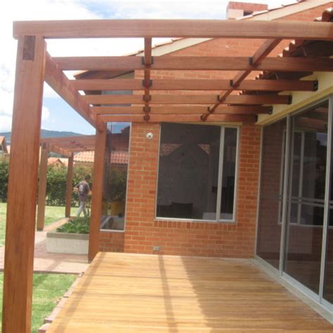 Pergola En Madera Maderas Y Laminas Especiales