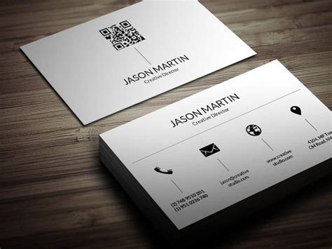 Dual Corporate Business Card A Business Card Template By Bouncy