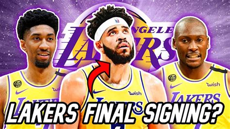 Lakers Final Signing Update Following Christian Wood Javale Mcgee