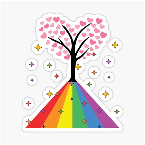 Flower Pride Flag Rainbow Freedom Love Gay Sticker For Sale By Designerfollow Redbubble