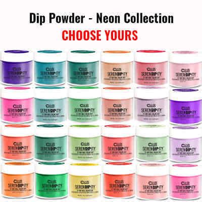 Color Club SERENDIPITY Nail Dip Powder 2oz NEON COLLECTION CHOOSE