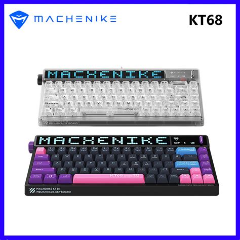 Original Machenike Kt Mechanical Keyboard Hot Swappable Three Modes Bluetooth G Wired