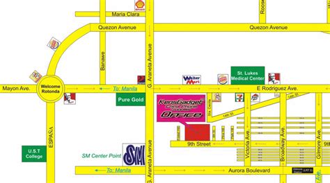 Quezon City Manila Map