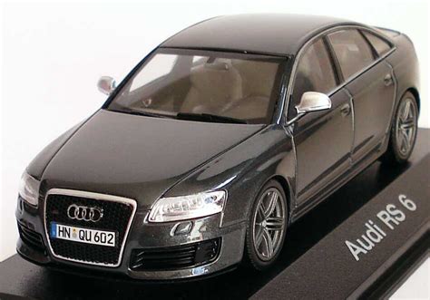 Audi RS6 C6 Daytonagrau Met Werbemodell Minichamps 5010810123 In Der