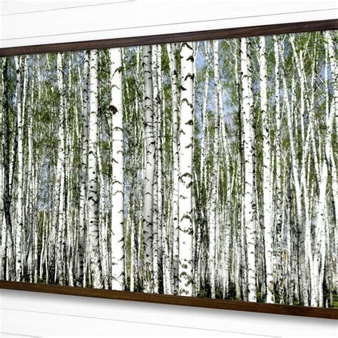 Birch Tree Art Etsy