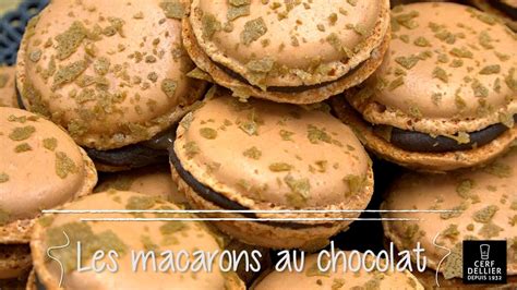 Comment Faire Des Macarons Au Chocolat Youtube