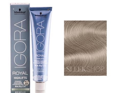 12 11 Special Blonde Cendre Extra Schwarzkopf Professional Igora Royal Highlifts Hair Pack