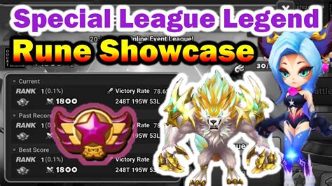 RTA SL Rank 1 Legend Rune Showcase Win Rates And Final Matches