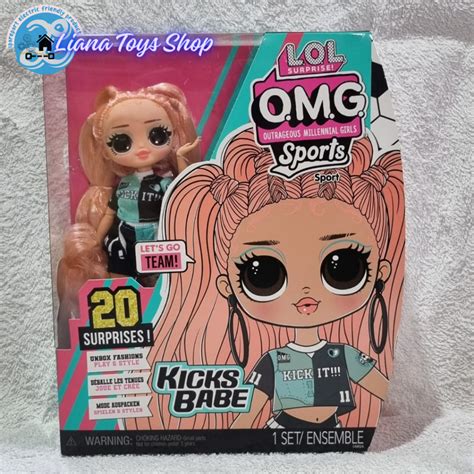 Lol Omg Sports Surprises Kicks Babe Lol Surprise Doll Omg Remix Doll Original Toy Shopee