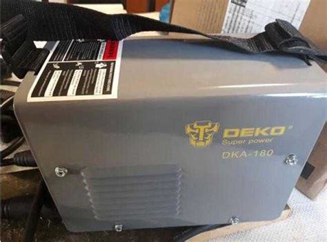 Сварочный аппарат DEKO DKA-180Y 180A инвертор дуговой с Алиэкспресс ...