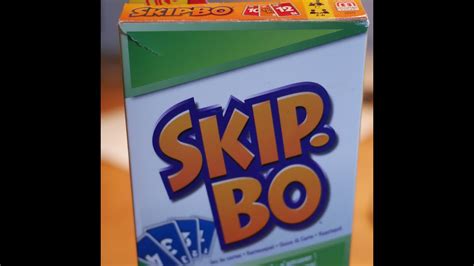 Skip-Bo lernen (Deutsch) 2016 - How to play Skip-bo - YouTube