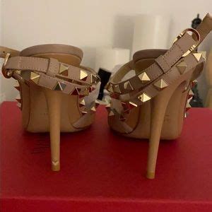 Valentino Shoes Valentino Nude Classic Rockstud Embellished Matte Poshmark