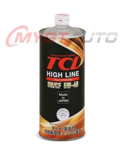 TCL High Line 5W-40 SN/CF 1 л - купить по низкой цене в Новосибирске и ...