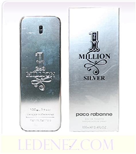 Paco Rabanne 1 Million silver Пако Рабан 1 ван Миллион сильвер мужской ...