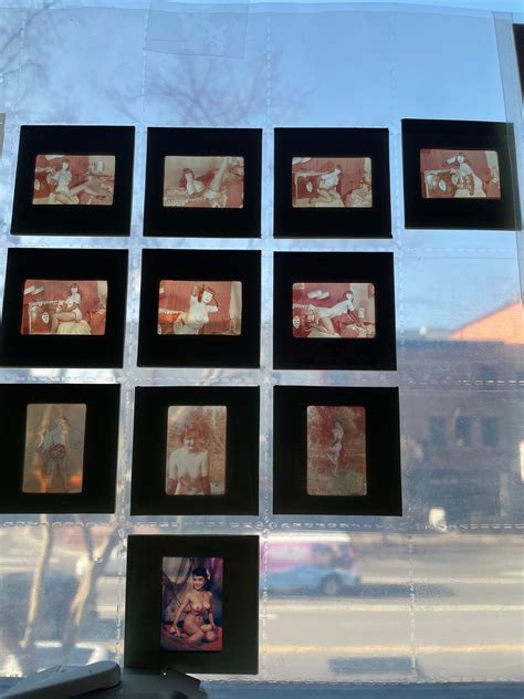 Rare Vintage Nude Pinup Slides From The S And S Etsy